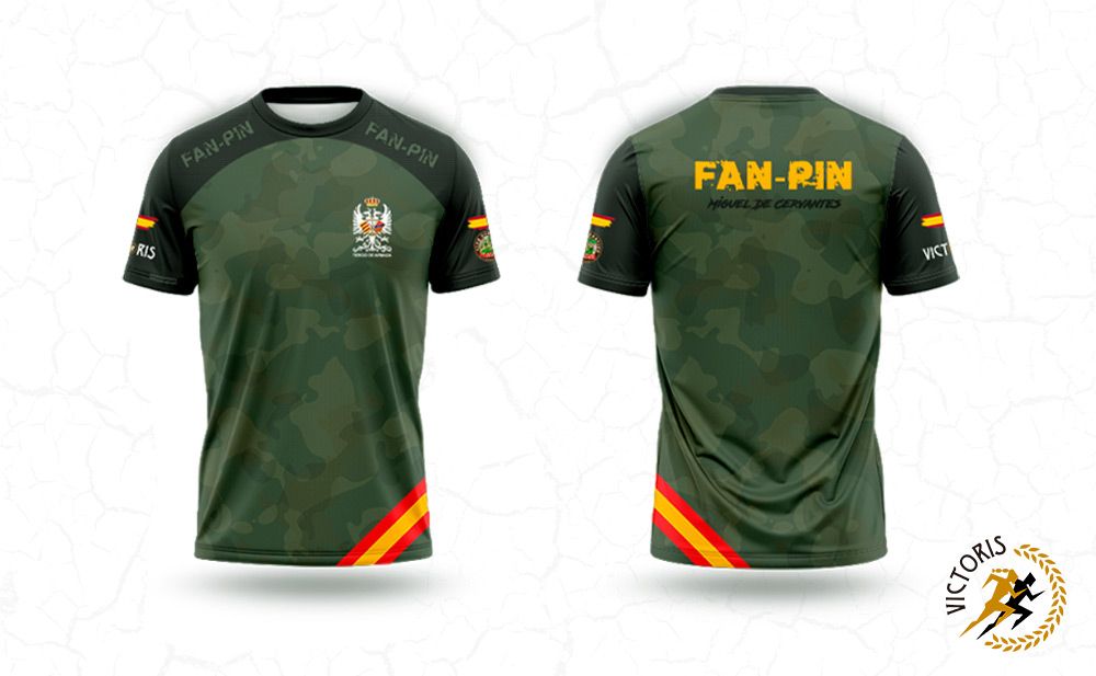 Diseño de camiseta FAN-PIN Race 2025.